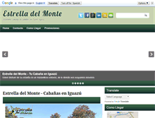 Tablet Screenshot of estrelladelmonte.com